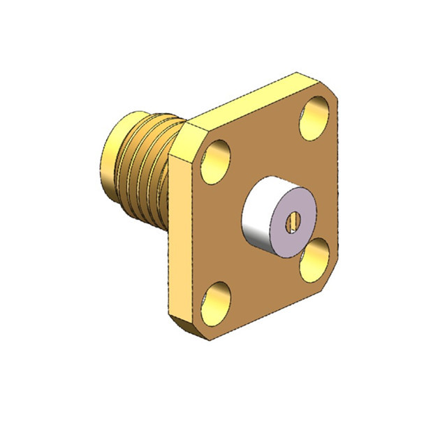 Buy Nickel Plated Sma Female Connector DC 18GHz Frequency 500 Cycles Durability at wholesale prices