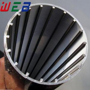 Quality Factory ISO9001 Stainless Steel V shaped Wire Wrapped Screen for sale