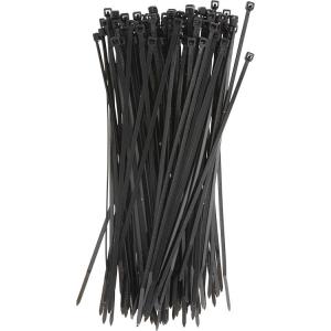 Quality Plastic Tie Straps Releasable Nylon Cable Ties 200mm For Bunching Electric Cables for sale