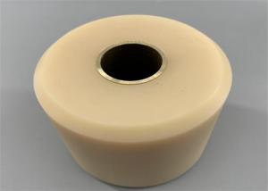 Quality mc nylon pa1010 plastic machined bushings and flanged sleeve for sale