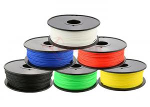 Quality ABS filament 1.75mm 3D printer materials Red / Black , 3D printing filament for sale