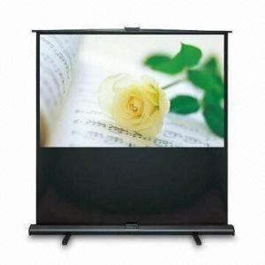 Quality Cyber Pull-up Projector Screens with 80-inch Screen and Automatically Locked for sale
