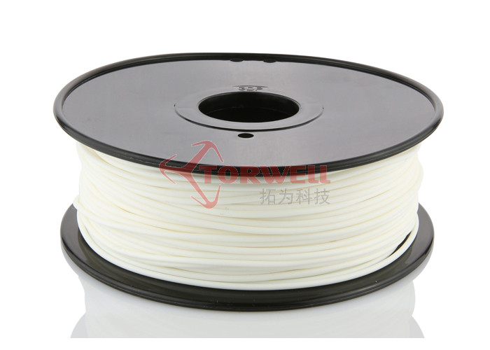 Quality White 3MM 3D Printer ABS Filament / High Strength Plastic Filament for sale
