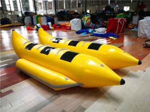 Quality Tarpaulin Inflatable Play Equipment Banana Boat for sale