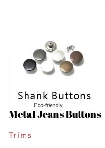 Quality Round Shape High Shine 22L 24L Silver Shank Buttons for sale