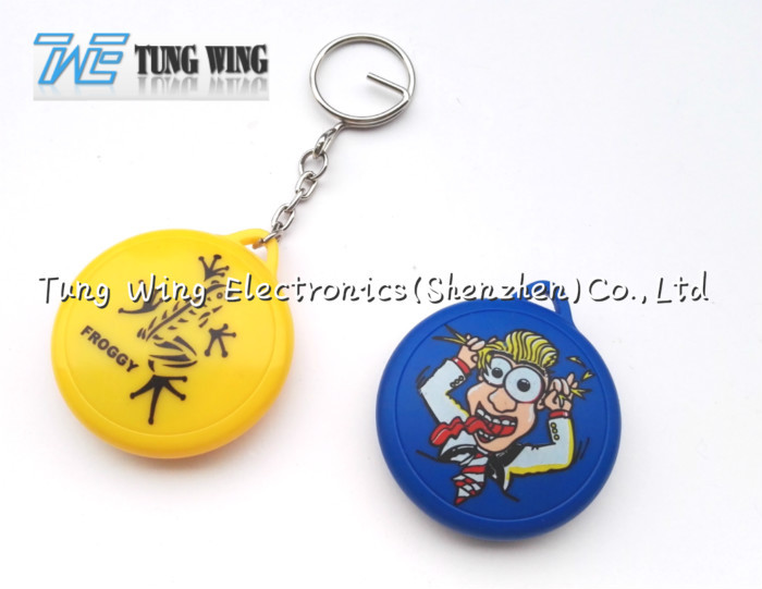 Quality Personalized Round Musical Keychain for birthday , christmas gift for sale