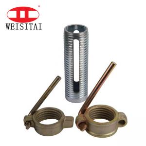Quality Fastening Shore Prop Sleeve Steel Scaffolding Parts Q235 for sale