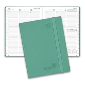 OEM Green Medium Academic Planner With Monthly And Weekly Schedule