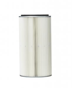 Quality Industrial Pleated Polyester Filter Element Cartridge For Dust Collector  Above MERV 15 Level for sale