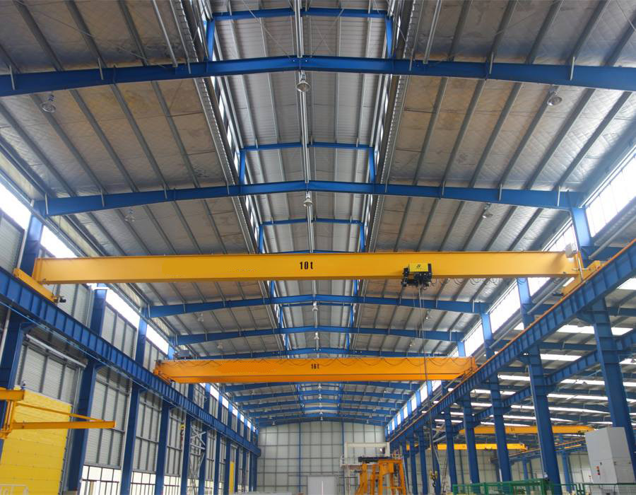 Quality Electric Driven Single Girder Overhead Crane 3 Ton Indoor Lifting Equipment for sale
