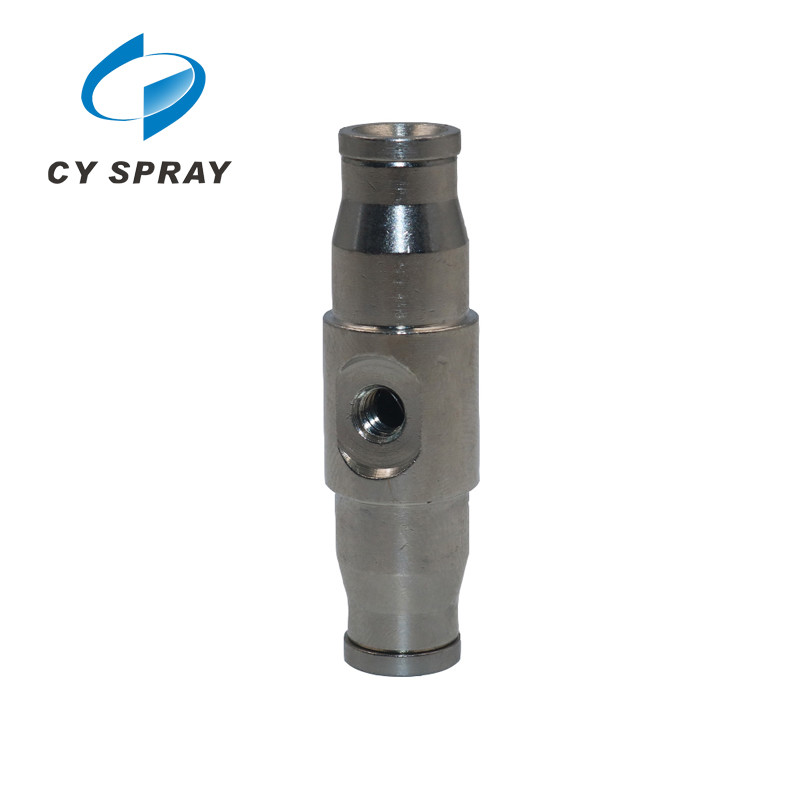 Accessories Of High Pressure Misting System Slip Lock Mist Nozzle Connector for 9.52mm PE Nylon or Metal Pipe hose