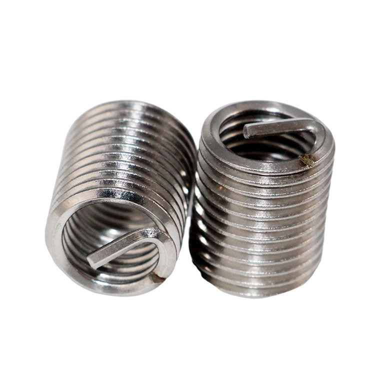 Quality SUS 304 Ordinary Steel Wire Threaded Insert M5 Metal Spiral Spring for sale