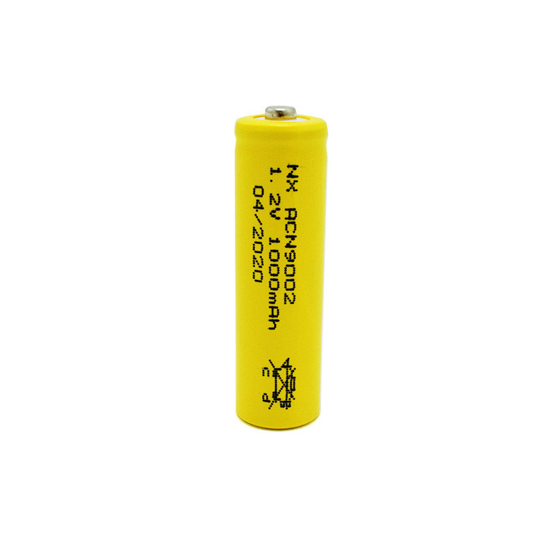 Buy cheap Yellow PVC 1.2 V Nicd Battery Cells Rechargeable AA1000mAh Stick Type from wholesalers