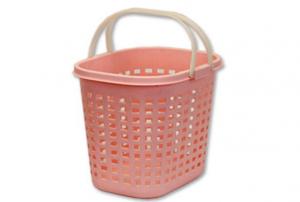 Quality 35 Litres Hand Shopping Basket Storage Plastic Oval Shape 450×355×375 mm for sale