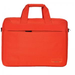 Quality orange color 600D laptop compuer bag with many size for sale