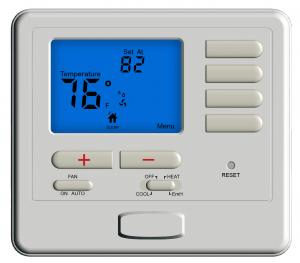 Quality 2 Heat 1 Cool Boiler Room Thermostat / 24V Programmable Thermostat for sale