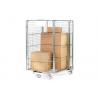 Buy cheap Hospital Foldable Metal Cage Trolley Durable Movable For Material Handling from wholesalers
