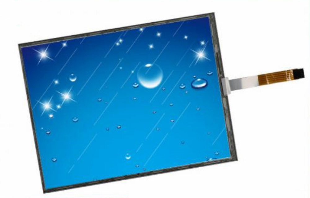 Quality 15 Inch 5 Wire Resistive Touch Screen For Pos Monitor , Clear Resistive Touch Panel for sale