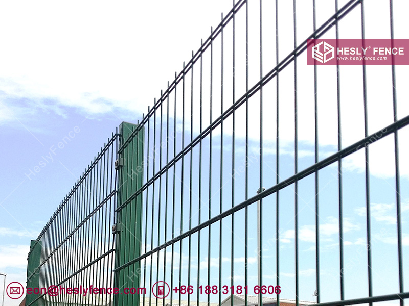 656 twin wire mesh fence