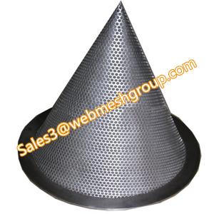 Quality Perforated conical strainer for sale