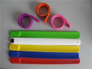 Quality Slap usb flash drive silicon bracelet usb disk in multiple colors for sale