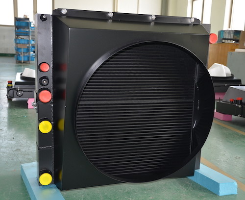 Quality Heavy Duty customized combined oil radiator water cooler Water Cooled Heat Exchanger for sale