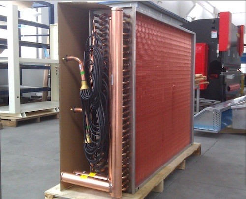 Buy cheap Copper Condenser Coil For Industrial Refrigeration Commercial Refrigeration Air from wholesalers