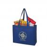 Buy cheap Blue Nylon Monogrammed Custom Tote Bags With Printed Logo 42*39*11.5 cm from wholesalers