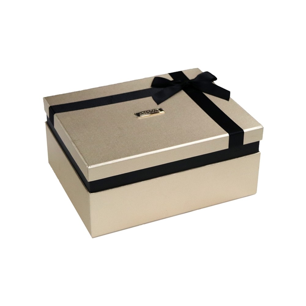 Quality ODM Service Decorative Cosmetic Gift Boxes , Bespoke Gift Boxes With Fixed Ribbon for sale