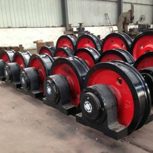 Quality Anti Rust Steel Crane Wheel Set Good Toughness Durable Long Service Life for sale