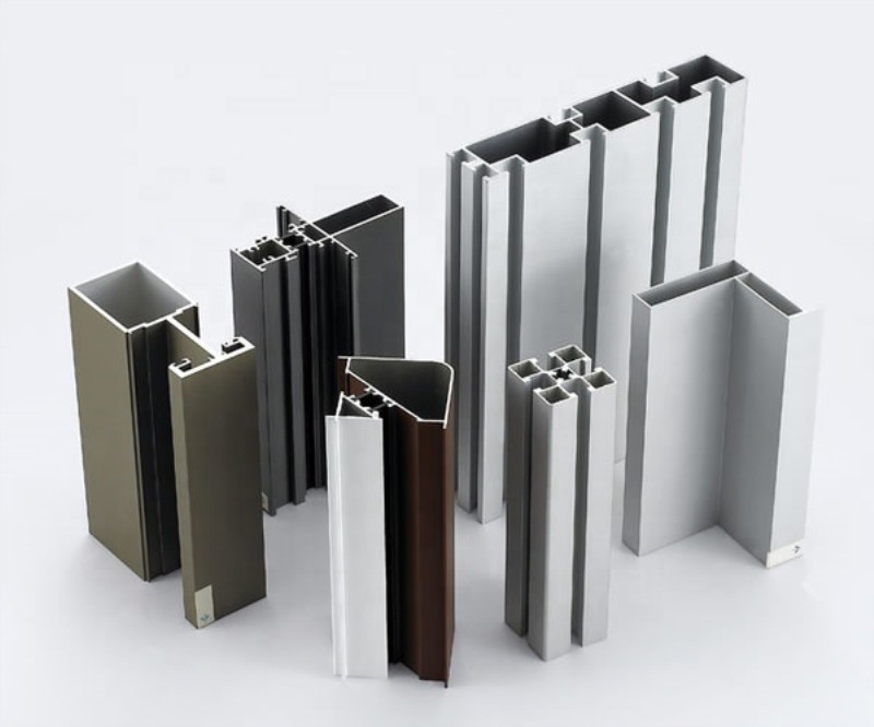 Quality decorative 0.7mm aluminium profile accessories for windows and doors for sale