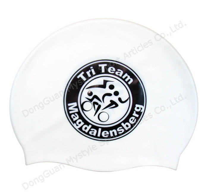 Quality latex swim cap for sale