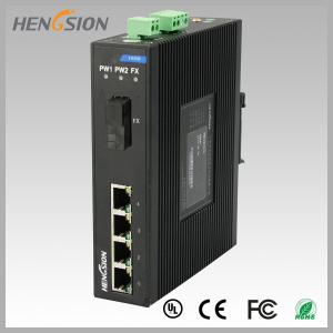 1.2Mpps Fiber Optical Network Switch , Din Rail Installed Outdoor Ethernet Switch