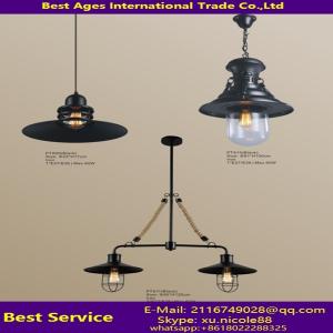 China Factory price Large Copper Dome pendant lamp , pot cover shaped Edison Industrial Metal Pendant Light with hemp rope on sale