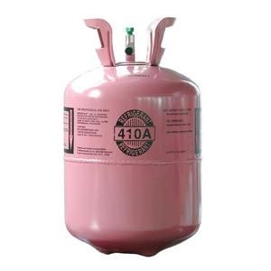 Quality Gas R410a Refrigerant / HFC Refrigerants 30LBS Disposable Cylinder With 99.9% Purity for sale