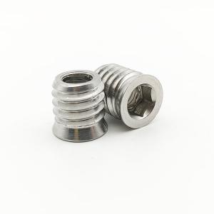 Quality Carbon Steel Furniture Nut Connector Steel Insert M6*10 for sale
