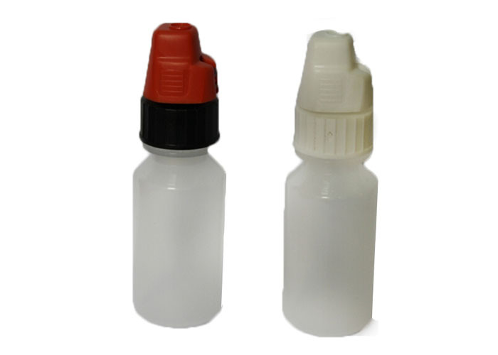 Quality Tattoo Ink 4ml LDPE Plastic Bottles / Clear Plastic Dropper Bottles With Cap for sale