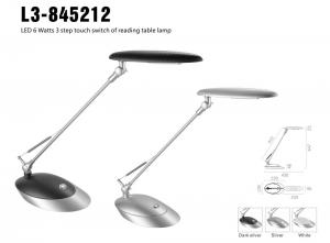China LED desk lamp L3-845212 eye protection with touch dimmer switch on sale