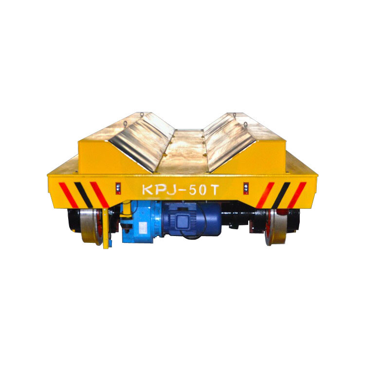 Quality Hydraulic Lifting Table Material Transfer Cart , Motorised On Rail Transfer Car for sale