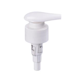 28mm Round Head PCR SS Spring Plastic Lotion Pump For Pet Bottles