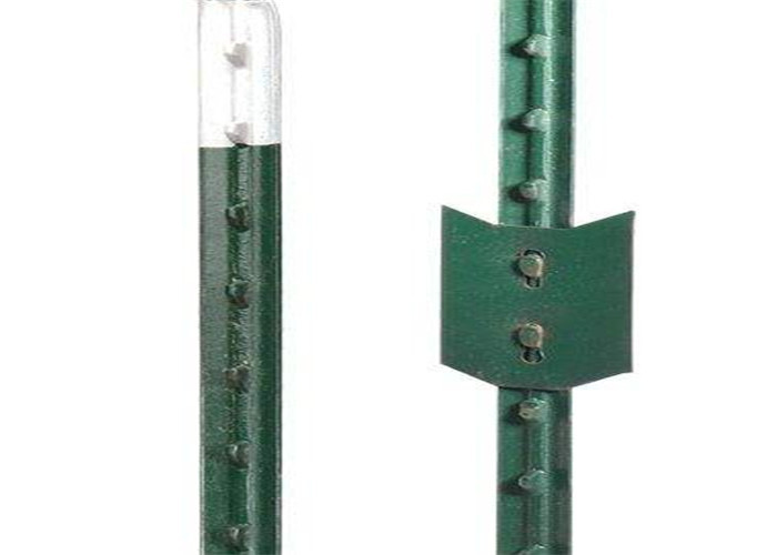 China 8 Height Green Tee Studded Fence Post T Type on sale