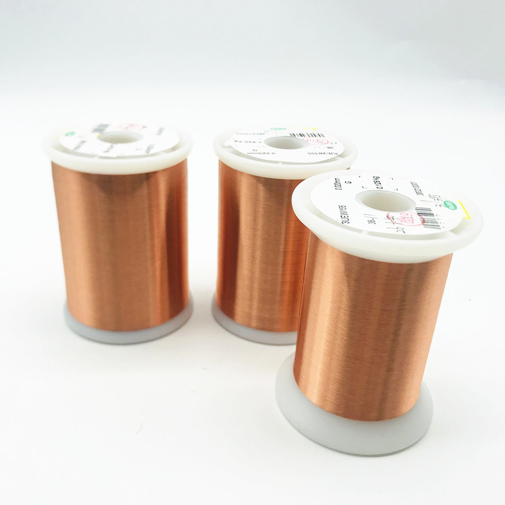 Quality 46 Awg Magnet Wire Class 155 0.04mm Copper Enameled for sale