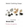 Buy cheap Dull Silver Spring 8mm Metal Clothing Snaps from wholesalers