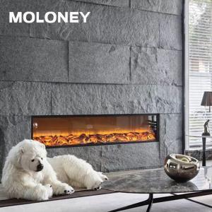 Quality 200cm 79inch Without Heating Linear Wall Mount Electric Fireplace Flame Effect for sale