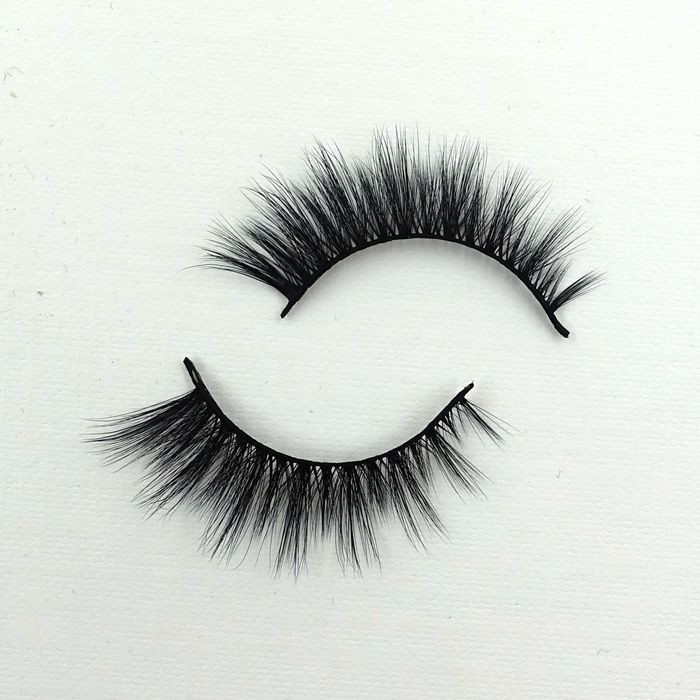 Quality Beauty Mink Fur Real Hair False Eyelashes Full Strip Lashes Natural Long for sale