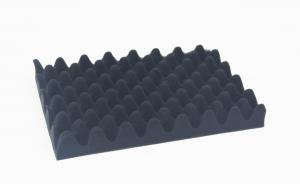 Quality Egg Foam For Packaging Box Protection Wave Black Foam Use In Case Or Box for sale
