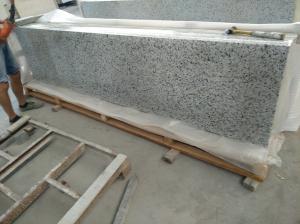 Chinese Bala White Granite Slab Countertop Vanity Top