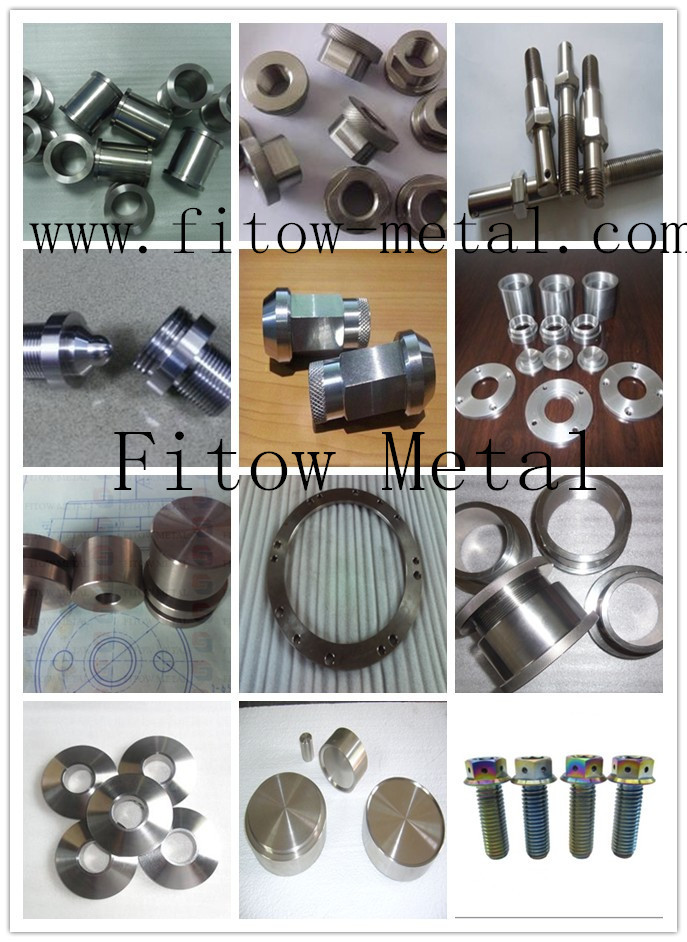 Quality Uns R56400 W.nr 3.7165 Grade 5 Precision custom Grade 5 Ti parts with your drawing for sale