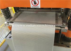 Quality 3003 Foil Radiator Fin Machine For 45mm Height With Stable Performance for sale