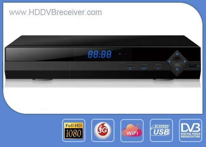 Quality HD DVB S2 Digital Satellite Receiver / Full HD Receiver 1080p , 720p , 480p for sale